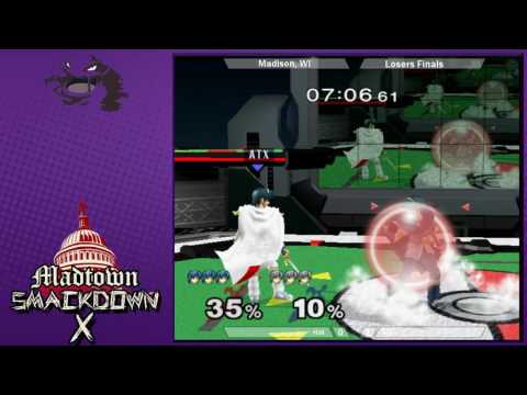 MTSD10 - Hot (Marth, Fox) vs MT (White Marth) SSBM Losers Finals