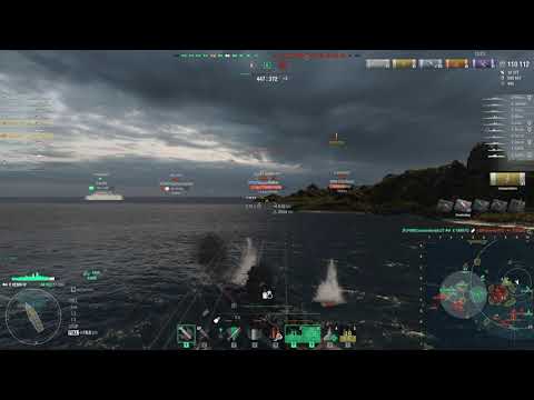 Henri IV French Cruiser | 318k Dmg, Witherer, 4 Kills | World of Warships Replay