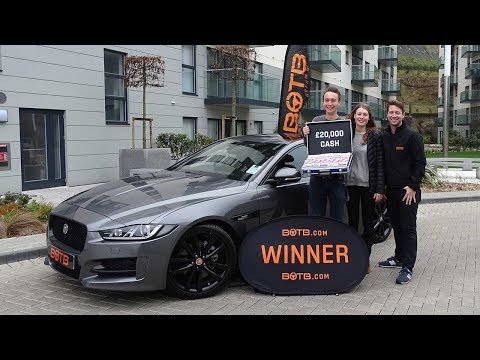 Winner! Week 1 2018 - Thomas Gunning - Jaguar XE S plus £20,000 cash!