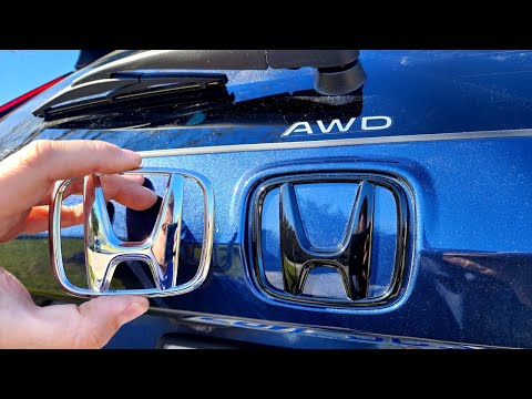 2023 Honda CR-V Black Emblems Upgrade