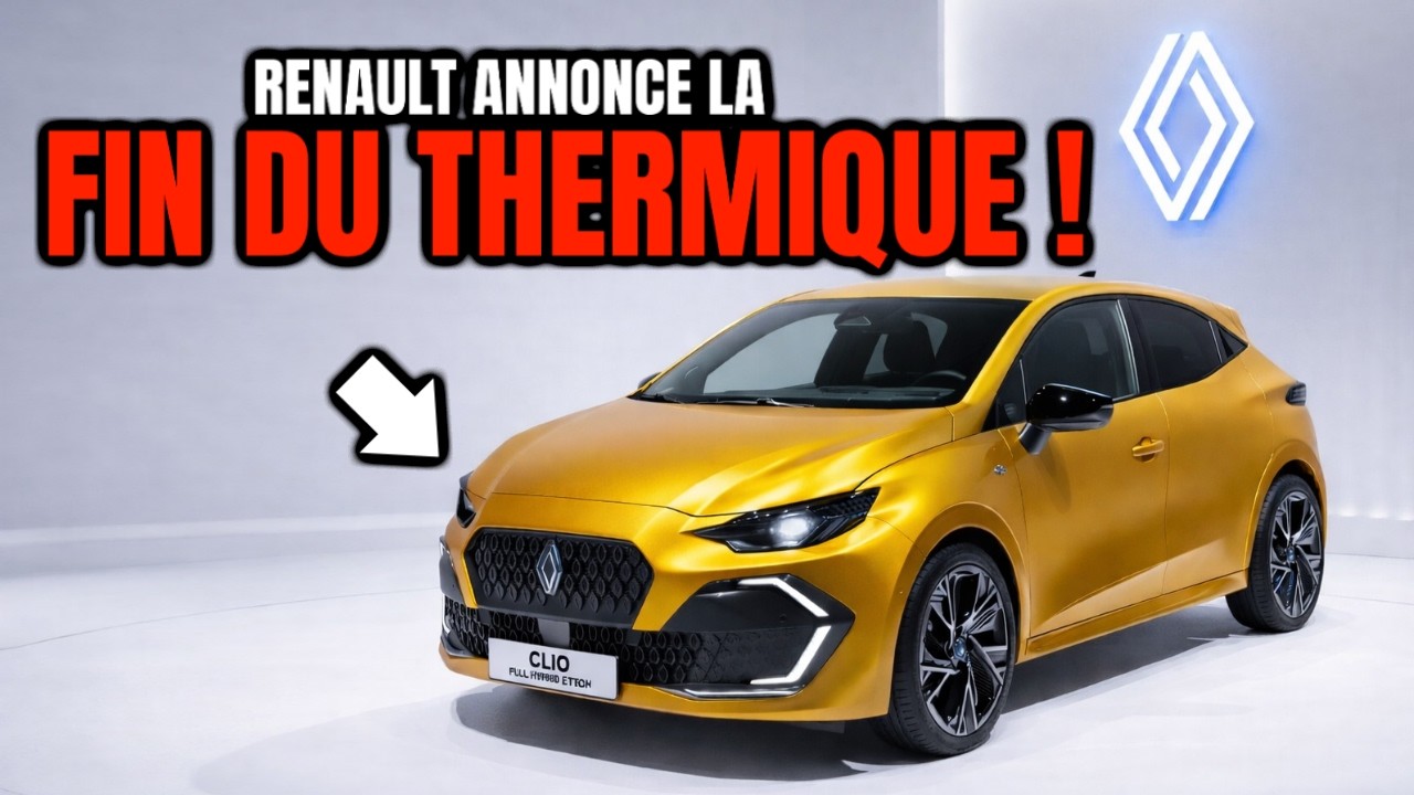 RENAULT VEUT STOPPER LES VOITURES THERMIQUES EN 2030 !