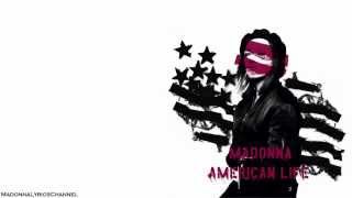 Madonna - American Life (Lyrics On Screen)