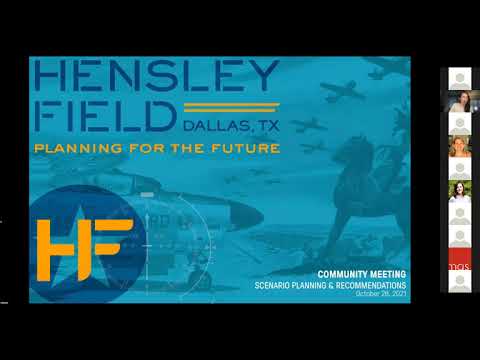 Hensley Field Meeting - 10/26/2021