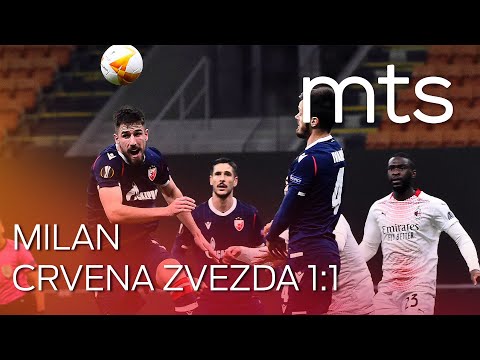 AC Milan - FK Crvena zvezda 1:1, UEL 1/16 finala ,sezona 2020/21