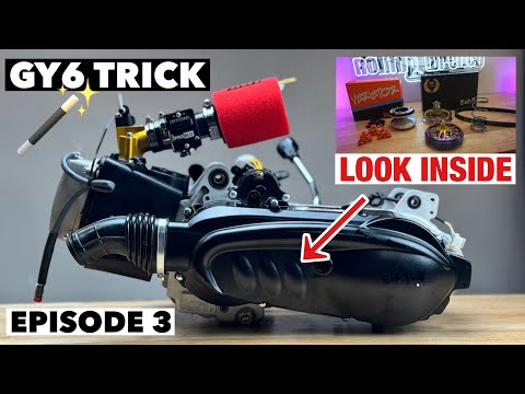 Modyfikacja CVT w buggy/skuterze GY6 – DUŻE ZYSKI! [ODCINEK 3]