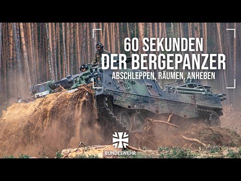 60 Sekunden I Der Bergepanzer Büffel I Bundeswehr