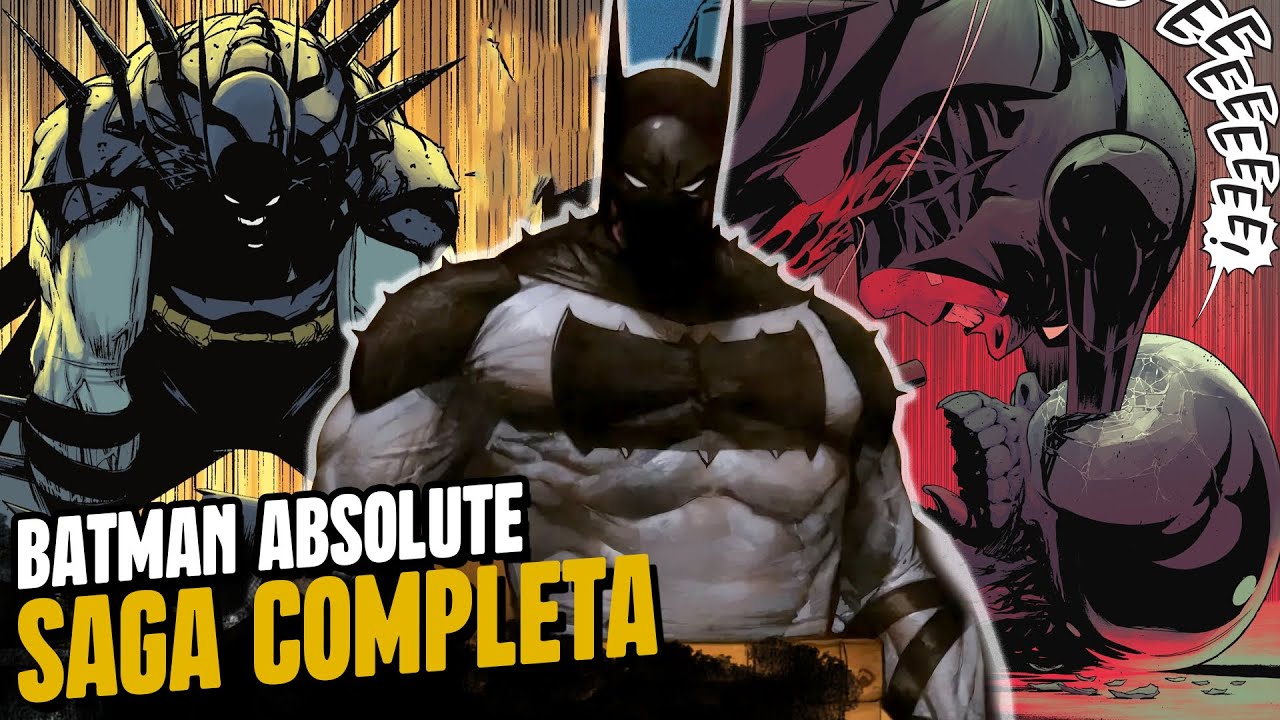 BATMAN ABSOLUTE: A SAGA DE ORIGEM - HISTÓRIA COMPLETA