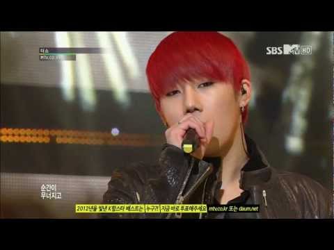 【HD】121214 SBSMTV 더쇼 - 성규 SOLO 무대《I Need You》