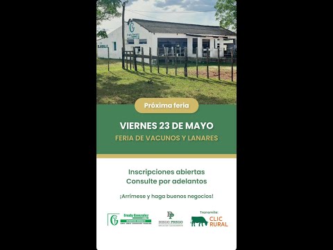 23/5/2025 Blanquillo - Durazno - Fredy González y Cía Ltda - Diego Prego