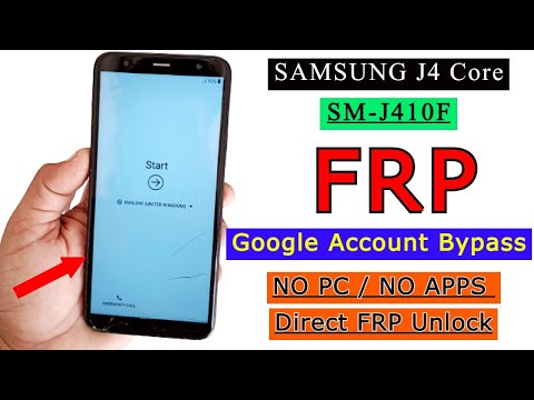 Samsung Galaxy J4 Core Frp Bypass (SM-J410F) Google Account Remove Without PC 2023 New Update