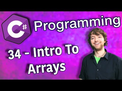 C Programming Tutorial 34 Intro To Arrays