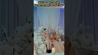Download lagu Masya Allah ukhti bercadar menikah. teman yang bercadar hadir dan ingin nikah juga 😅 mp3