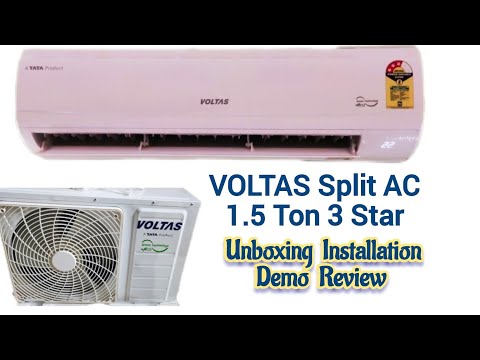 Voltas 1.5 Tr 3 Star (Copper 183V SZS White) Non-Inverter Split AC