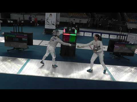 2021 227 Cadets T32 14 F S Individual Cairo EGY WCH RED ATANASOVA BUL vs KUZOVAYA RUS