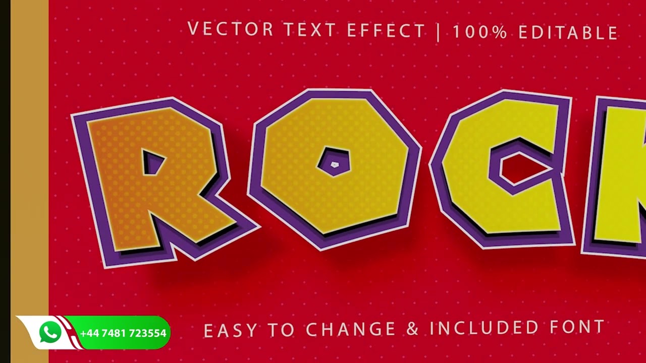 1000  Vector Text Effects - Easy to Modify - Fonts Included - Editable Files - Children Book Cover