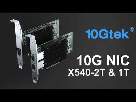 10Gtek For Intel X540-T2 Ethernet Adapter with Intel X540