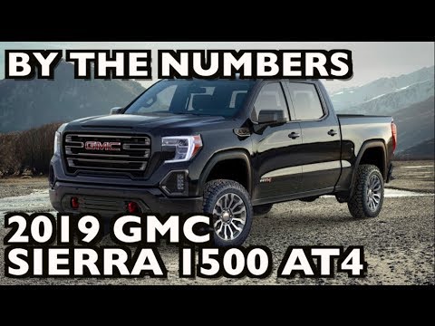 Here's the 2019 GMC Sierra 1500 AT4 by the Numbers on Everyman Driver