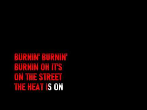 Glenn Frey - The Heat Is On - Karaoke