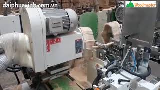 Máy làm mộng dương 2 đầu CNC