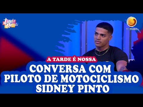 Conheça o percurso do piloto de motociclismo Sidney Pinto | A tarde é nossa | TV ZIMBO