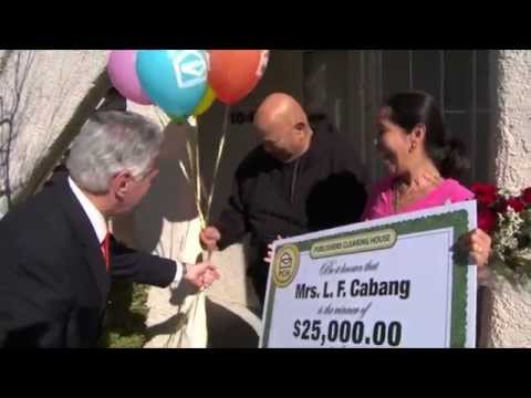 Publishers Clearing House Winners: Luz Cabang From Las Vegas, Nevada Wins $25,000
