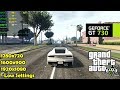 GT 730 GTA 5 V 1080p 900p 720p DX10 Low Settings