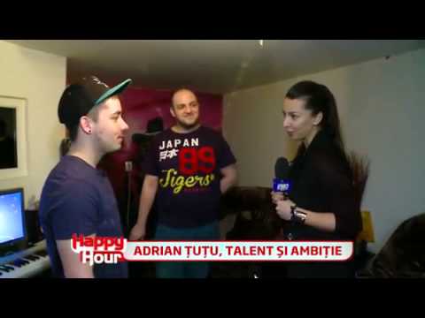 Adrian Tutu - Despre cariera sa muzicala ( Happy Hour 2013 )