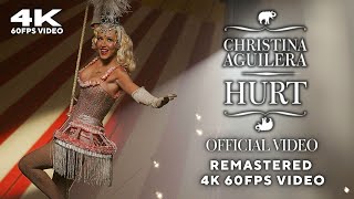 [4K60FPS] Christina Aguilera - Hurt (Official Video)