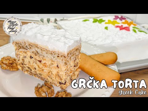 Torta Koju Svi Pamte - Grčka Torta za Svaku Priliku! | A Greek Cake That Will Delight EVERYONE