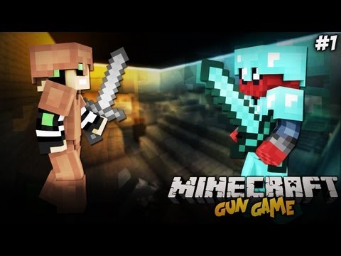 Minecraft Mini-Game - WALCZYMY Z DELTIM! - Gun Game! [#1]