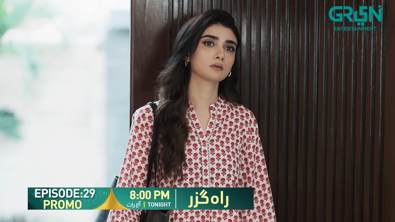 Rahguzar Episode 29 Promo | Tonight at 8:00 PM | Only on Green TV Entertainment