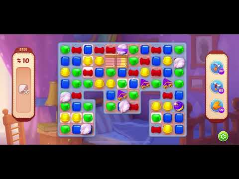 Homescapes Level 9791 夢幻家園 第9791關- No boosters