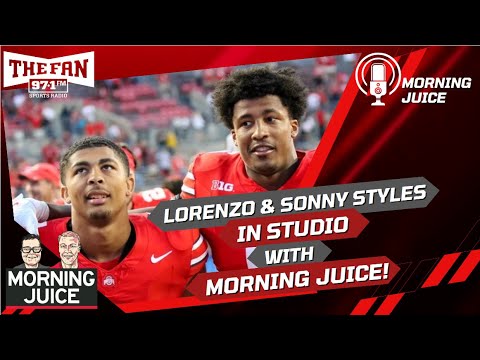 Ohio State Football's Lorenzo & Sonny Styles In Studio With Morning Juice - 5-30-24