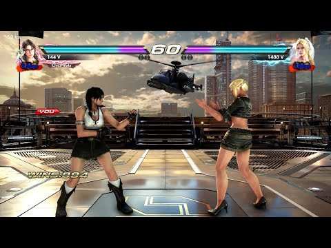 L7 50_1 Julia Chan Ryona VS Nina Willians - Tekken 7 ( Uchiha x24 ) Gameplay PC RX 570 8G