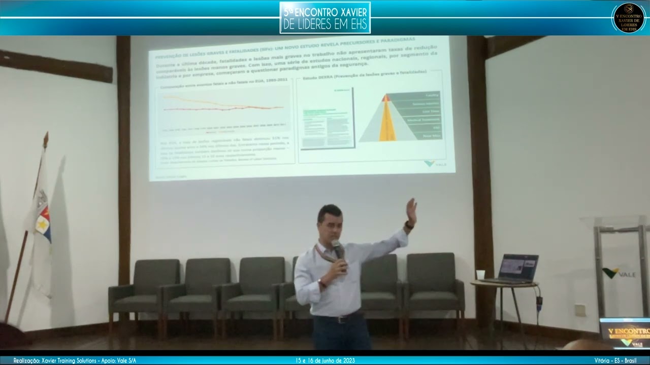 V Encontro Xavier de Líderes em EHS - Case Vale: Hebson Nery - Diretor Global de EHS