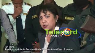 Marlín Martínez afirma : &quot;Me duele lo de Marlon ,Me duele lo de Emely&quot;