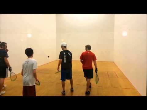 20150308 Lanford and Howard vs Chase and Lucas   Racquetball Finals Game 1
