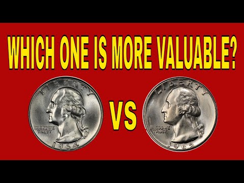1964 quarters and 1965 quarters value! Valuable quarters to look for in circulation!