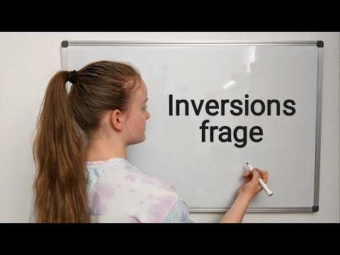 Inversionsfrage (mit Fragewort) / französische Grammatik // quELKEchose
