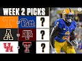 College Football Week 2 FREE Picks: Tennessee-Pitt, App State-Texas A&M & MORE | CBS Sports HQ