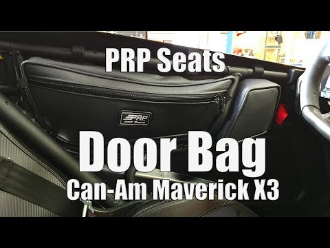 PRP Seats Door Bag with Knee Pad | Can-Am Maverick X3