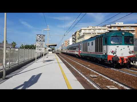 Treno Intercity+Locomotore D445 1092 Intercity 562 Reggio di Calabria Centrale-Taranto