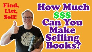 How Much Money Can You Make Selling Books on eBay?  6 points to get your answer!