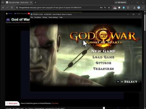 Play PSP on Windows PC Natively with KhoGamehub Web-to-Native Hybrid Launcher