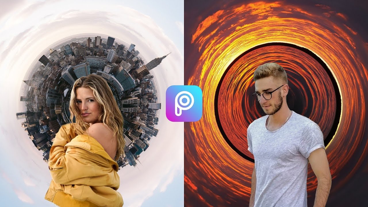 Tiny Planet Portrait Effect | PicsArt Tutorial