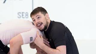 Butterfly Guard Snap Down High Wrist Guillotine