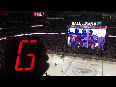 Colorado Avalanche Goal Horn Live! Vs Anaheim Ducks (Nov 24, 2021)