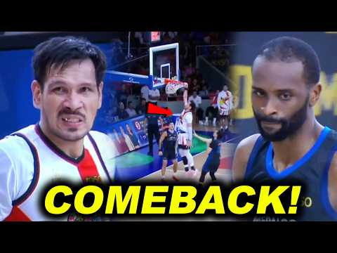 WHAT A COMEBACK, Choke malala ang Bolts! Nagmistulang import si Junmar sa 2nd half!