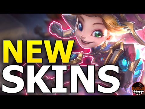 NEW SKINS! ARCANIST ZOE, KOG'MAW And SHACO! INFERNO KARTHUS, KENNEN, AND VEL'KOZ! League Of Legends