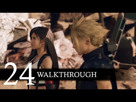 Final Fantasy VII Remake Campaign Walkthrough Part 24 (No Commentary/Full Game)